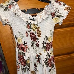 Rue 21 White Romper